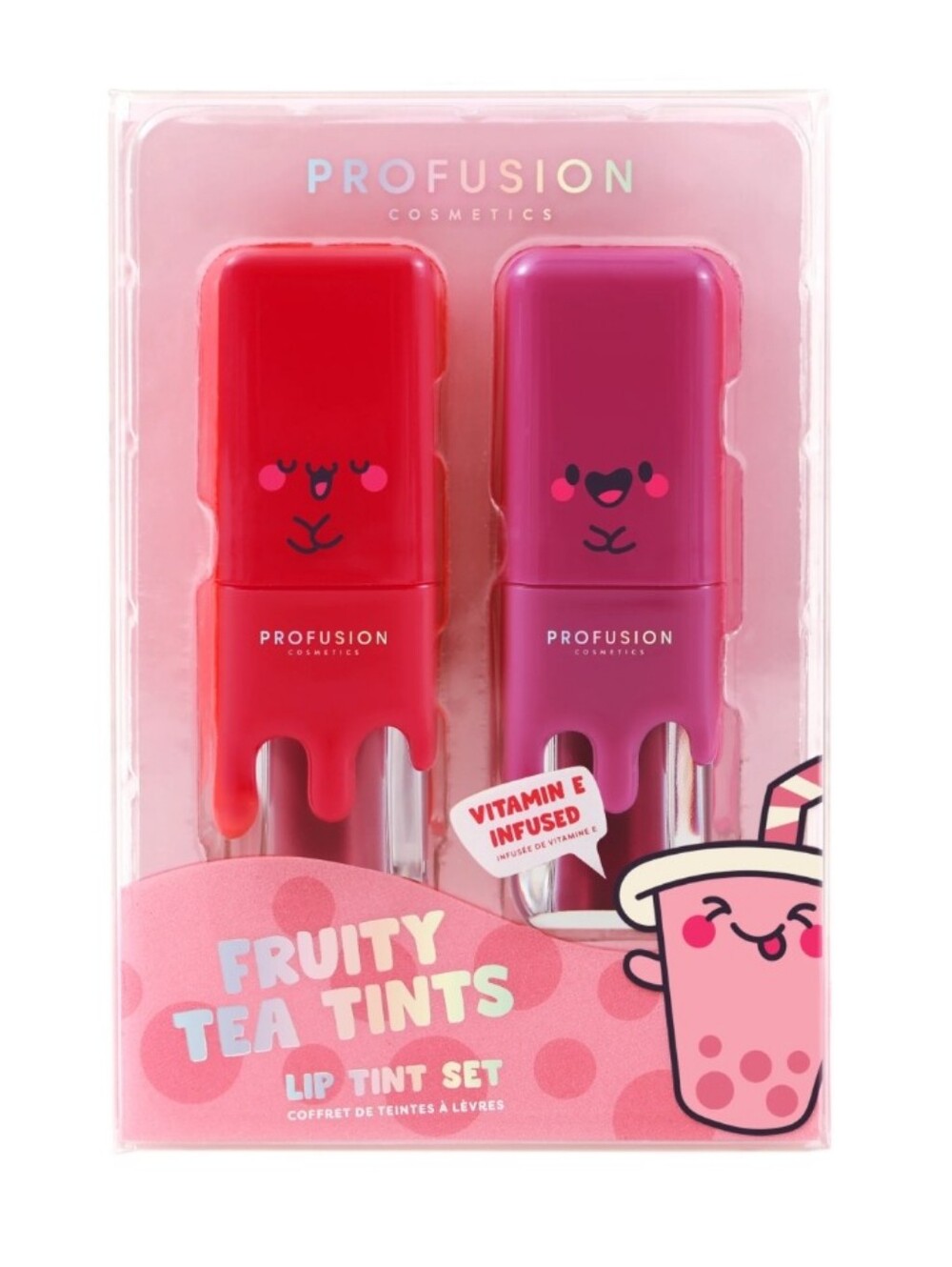 Profusion Cosmetics Fruity Tea Tint Lip Tint - Hibiscus & Grape